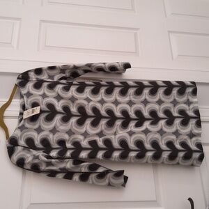 LESLEY EVERS💥New💥Black Hearts Patterned Sheath Dress